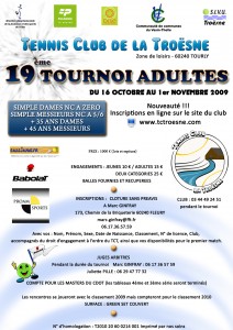 affiche tournoi