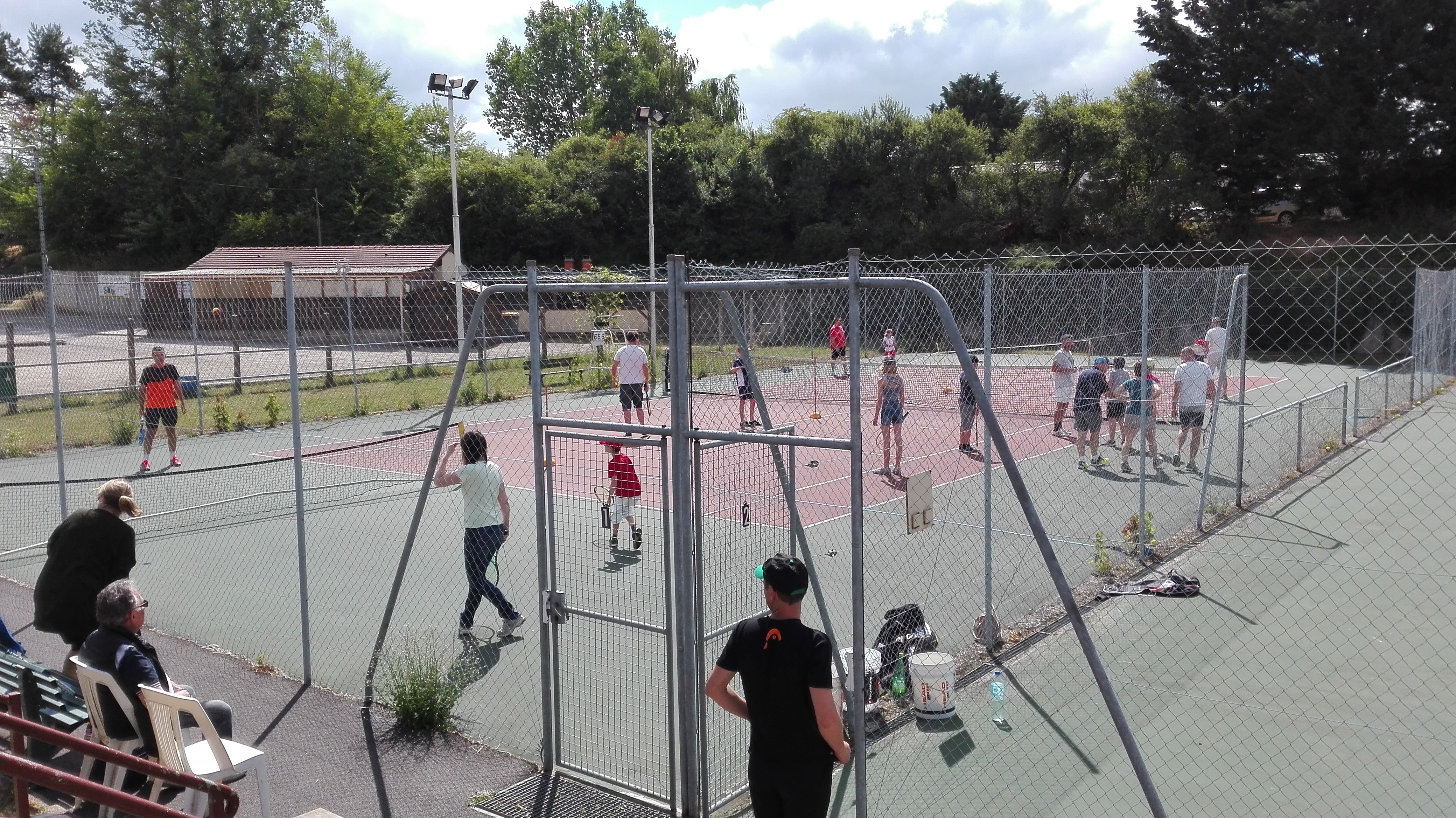 Juin 2017 fêtes de clôture école de tennis